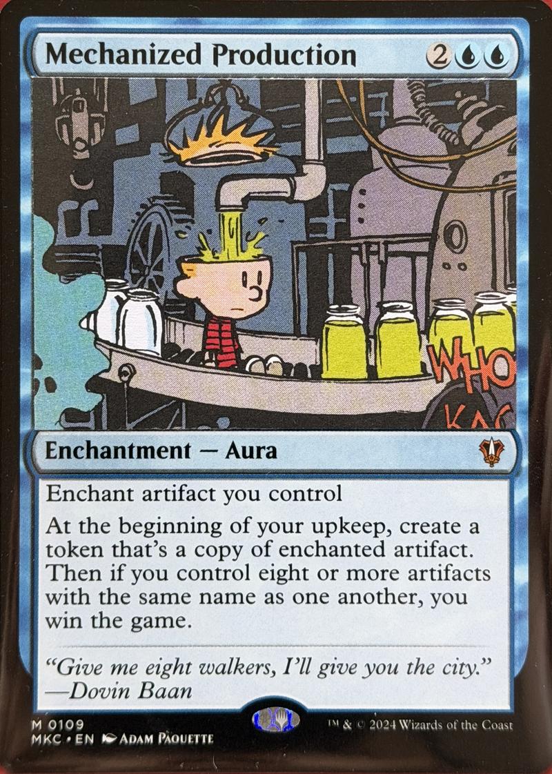 Mechanized Production