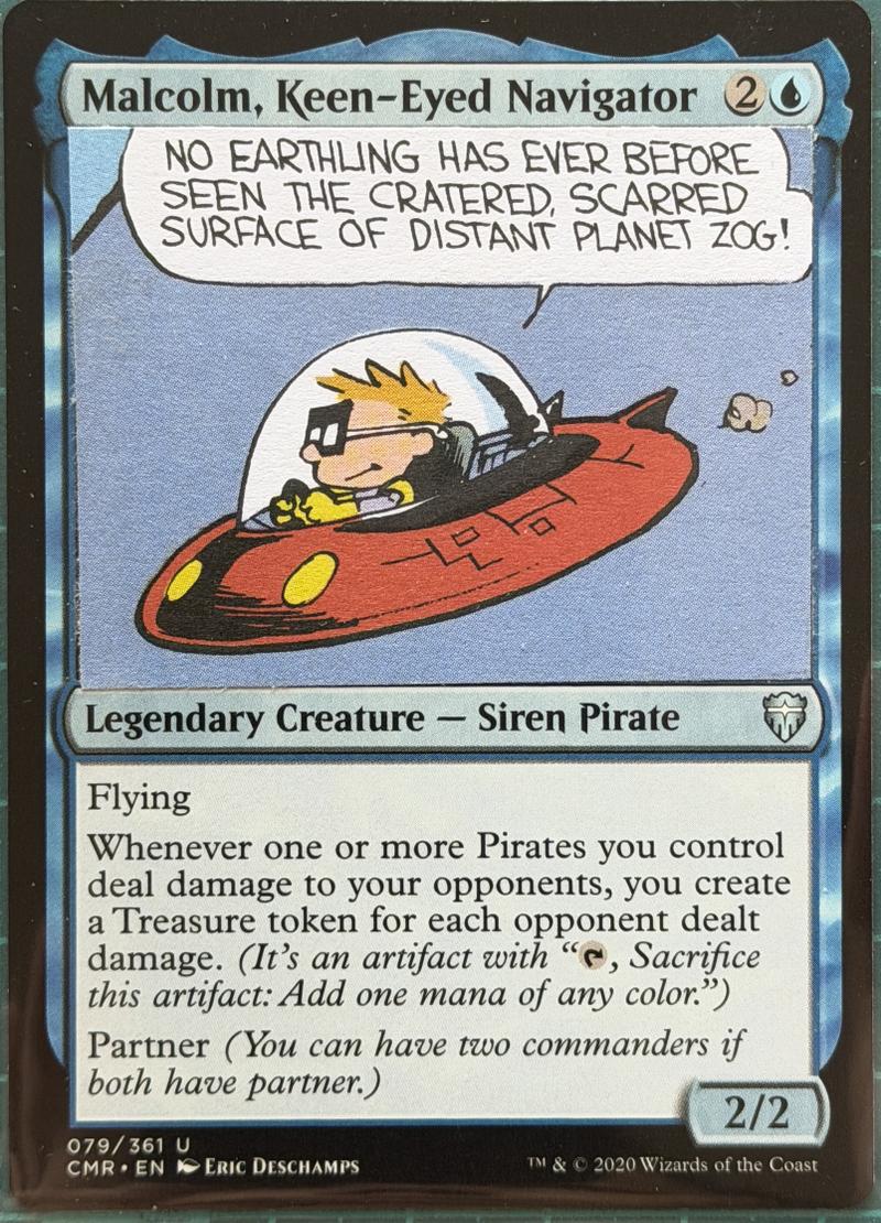 Malcolm, Keen-Eyed Navigator