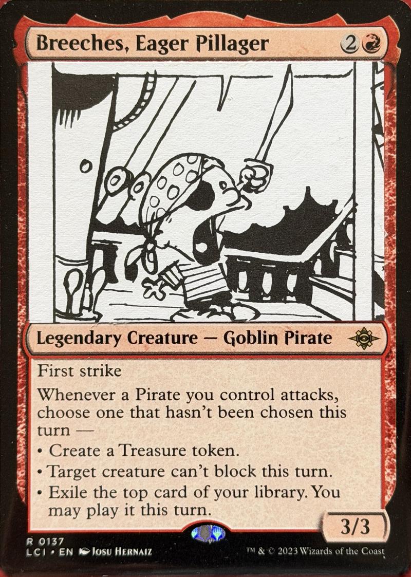 Breeches, Eager Pillager